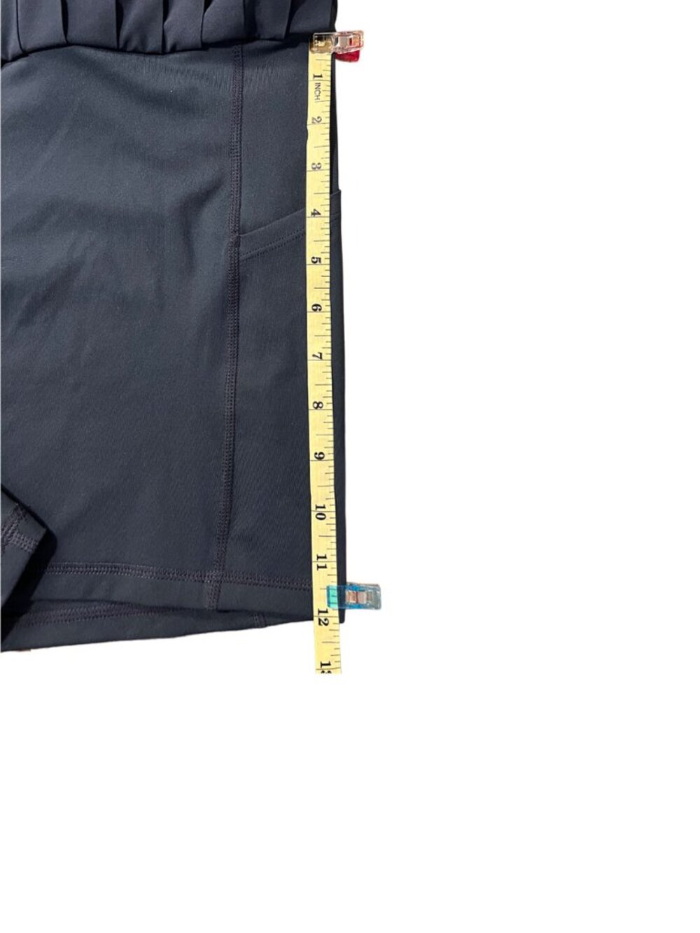 Zella Nordstrom Pleated Athletic Skort Dark Navy Blue Golf Tennis Size XL - Picture 7 of 8